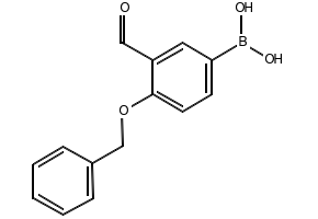 3-Formyl-4-benzyloxyphenylboronicacid structure, CAS 121124-98-9