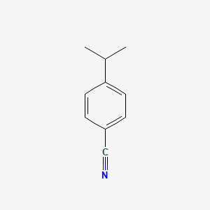 4-Isopropylbenzonitrile structure, CAS 13816-33-6
