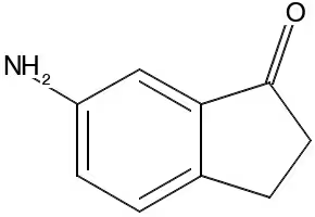 6-(Methylthio)-1-indanone structure, CAS 138485-82-2