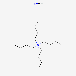 Tetrabutylammoniumcyanide structure, CAS 10442-39-4