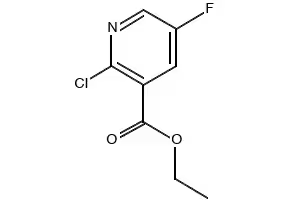 2-Chloro-5-fluoronicotinicacidethylester structure, CAS 139911-30-1