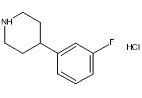 4-(3-Fluorophenyl)-piperidinehydrochloride structure, CAS 104774-94-9