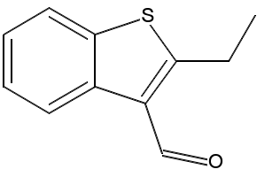 3-Chlorobenzo[b]thiophene-2-carbaldehyde structure, CAS 14006-54-3