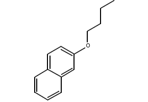 2-Butoxynaphthalene structure, CAS 10484-56-7