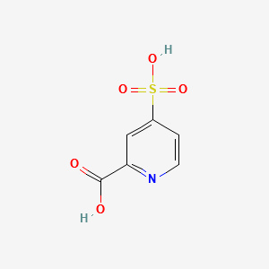 4-Sulfopicolinicacid structure, CAS 14045-14-8