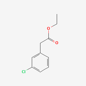 Ethyl-3-chlorophenylacetate structure, CAS 14062-29-4