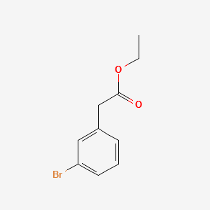 Ethyl2-(3-Bromophenyl)acetate structure, CAS 14062-30-7