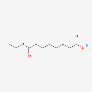 Ethylhydrogensuberate structure, CAS 14113-01-0