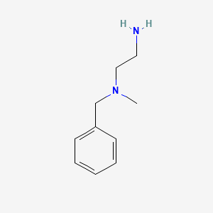 N1-Benzyl-N1-methylethane-1,2-diamine structure, CAS 14165-18-5