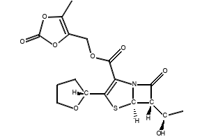 Faropenemdaloxate structure, CAS 141702-36-5