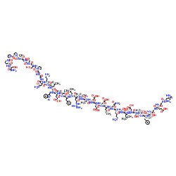 Exenatideacetate structure, CAS 141732-76-5