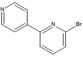 6-Bromo-2-(pyridin-4-yl)pyridine structure, CAS 106047-29-4