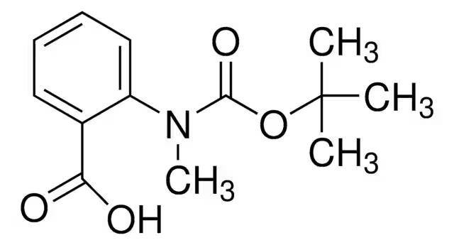 2-(Tert-Butoxycarbonyl-methyl-amino)-benzoicacid structure, CAS 141871-02-5
