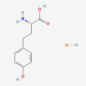 Homo-L-Tyrosinehydrobromide structure, CAS 141899-12-9