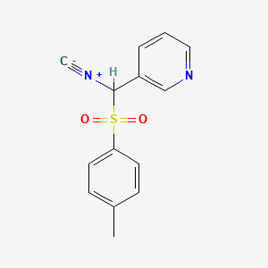 1-Pyridin-3-yl-1-tosylmethylisocyanide structure, CAS 1067660-10-9