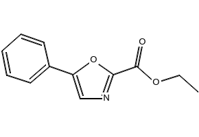 Methyl2-phenyloxazole-5-carboxylate structure, CAS 106833-83-4