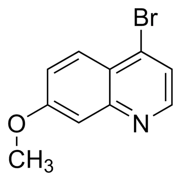 4-Bromo-7-methoxyquinoline structure, CAS 1070879-27-4
