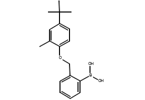 2-[(4'-Tert-butyl-2'-Methylphenoxy)methyl]phenylboronicacid structure, CAS 1072951-76-8