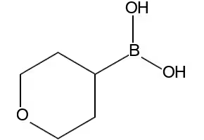 Tetrahydropyran-4-boronicacid structure, CAS 1072952-46-5