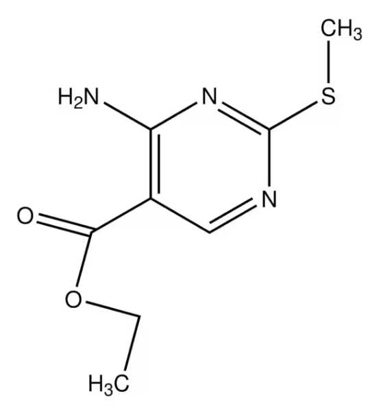 2-(Methylthio)-4-[(2-methoxyphenyl)amino]-5-Pyrimidinecarboxaldehyde structure, CAS 1082600-09-6