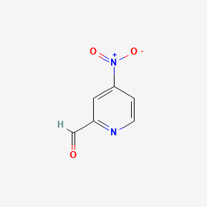 4-Nitropicolinaldehyde structure, CAS 108338-19-8