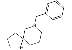 7-Benzyl-2,7-diazaspiro[4.5]decane structure, CAS 1086395-18-7