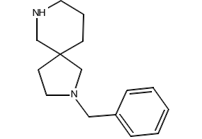 2-Benzyl-2,7-diazaspiro[4.5]decane structure, CAS 1086395-71-2