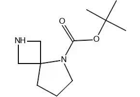 2,5-Diazaspiro[3.4]octane-5-carboxylicacid-1,1-dimethylethylester structure, CAS 1086398-04-0