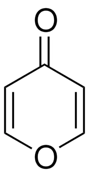 Pyran-4-one structure, CAS 108-97-4