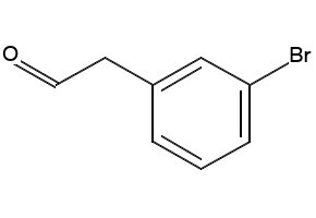 2-(3-Bromophenyl)acetaldehyde structure, CAS 109347-40-2