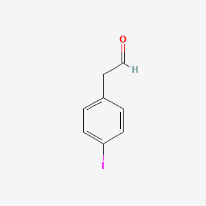 4-Iodobenzeneacetaldehyde structure, CAS 109347-43-5