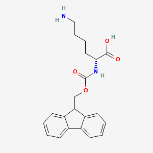 Fmoc-D-Lys-OH structure, CAS 110990-08-4