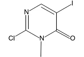 5-Iodo-2-Methylpyrimidin-4(3H)-one structure, CAS 111079-41-5
