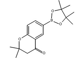 2,2-Dimethyl-6-nitro-chroman-4-one structure, CAS 111478-49-0