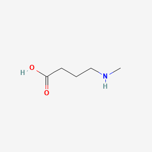 4-(Methylamino)butanoicacid structure, CAS 1119-48-8