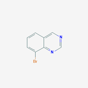 8-Bromoquinazoline structure, CAS 1123169-41-4