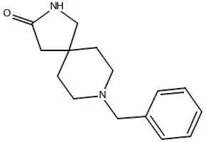 8-Benzyl-2,8-diazaspiro[4.5]decan-1-one structure, CAS 1123242-53-4