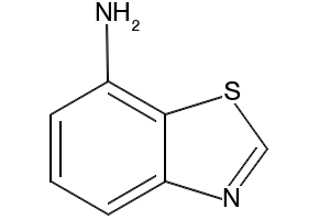 Benzo[d]thiazol-7-amine structure, CAS 1123-55-3