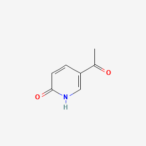 2-Hydroxy-5-acetylpyridine structure, CAS 1124-29-4