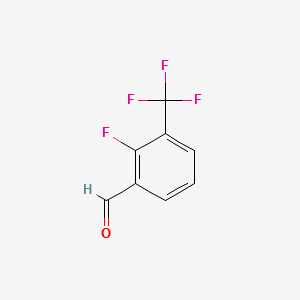 2-Fluoro-3-(trifluoromethyl)benzaldehyde structure, CAS 112641-20-0