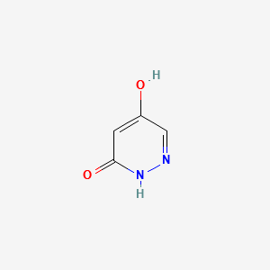 3,5-Pyridazinediol structure, CAS 17285-29-9