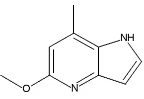 5-Methoxy-1H-pyrrolo[3,2-B]pyridine structure, CAS 17288-40-3