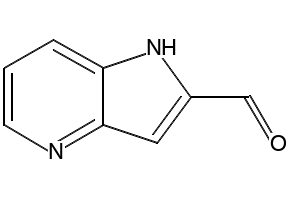 1H-Pyrrolo[3,2-b]pyridine-2-carbaldehyde structure, CAS 17288-52-7