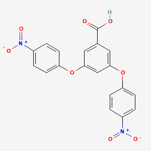 3,5-Bis(4-Nitrophenoxy)benzoicacid structure, CAS 173550-33-9