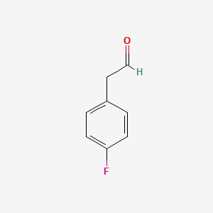 2-(4-Fluorophenyl)acetaldehyde structure, CAS 1736-67-0