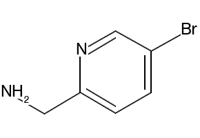 1-(5-Bromopyridin-2-yl)methanamine structure, CAS 173999-23-0