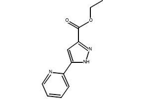 Ethyl3-(2-pyridinyl)-1H-pyrazole-5-carboxylate structure, CAS 174139-65-2