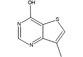 7-Methylthieno[3,2-d]pyrimidin-4-ol structure, CAS 175137-13-0