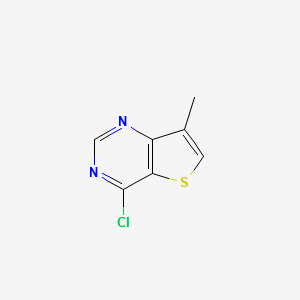 4-Chloro-7-methylthieno[3,2-d]pyrimidine structure, CAS 175137-21-0