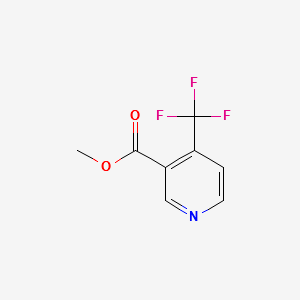 Methyl4-(trifluoromethyl)nicotinate structure, CAS 175204-82-7